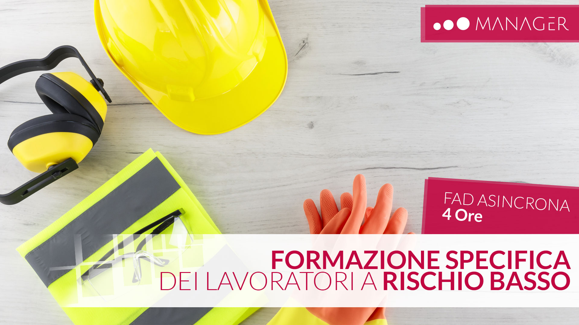 Formazione specifica dei lavoratori a rischio basso