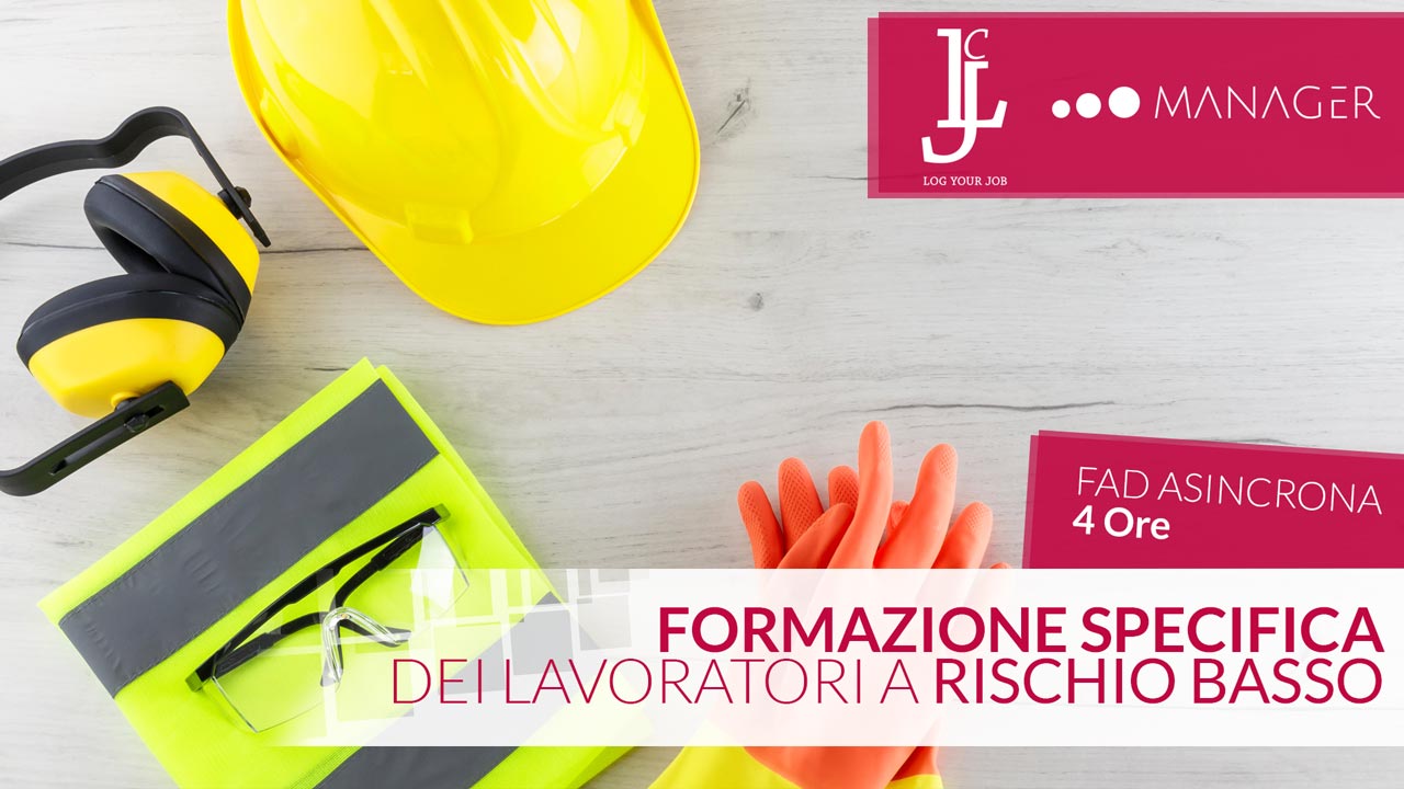 Formazione specifica dei lavoratori a rischio basso